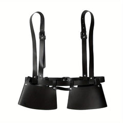 PU Leather Harness Belt Adjustable Waistband For Women