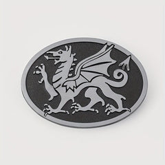 Dragon Oval Belt Buckle Western Jeans Accessories DIY