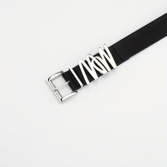 Square Pin Buckle Belt PU Leather Belt For Women