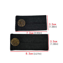 1pc Strong Denim Jeans Waist Extenders Waistband Expanders