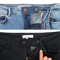 1pc Strong Denim Jeans Waist Extenders Waistband Expanders