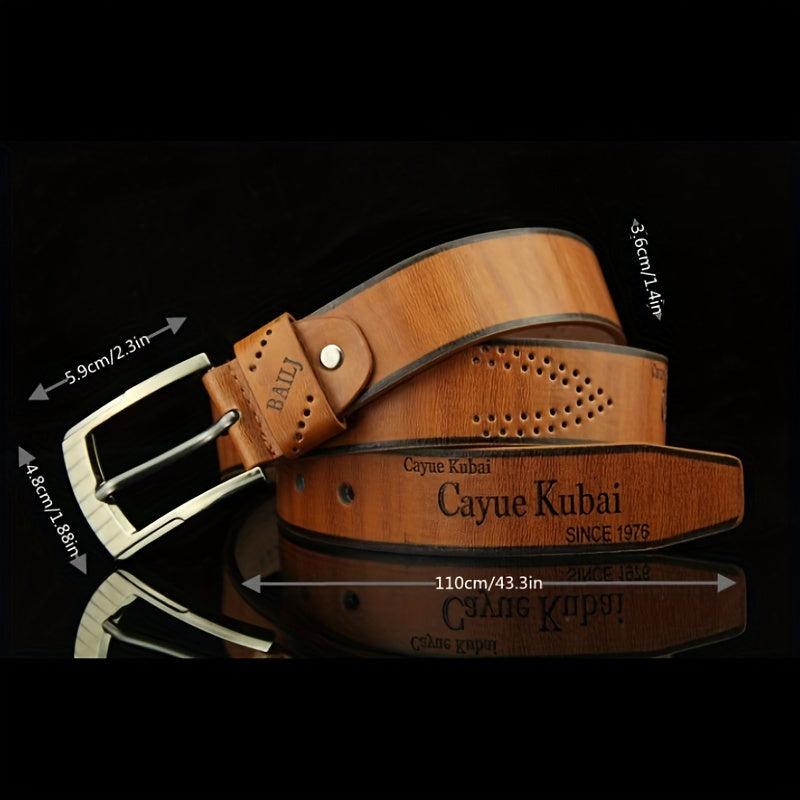 Men's Casual English Belt Youth Street Motorcycle Punk Belt