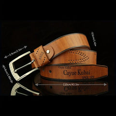 Men's Casual English Belt Youth Street Motorcycle Punk Belt