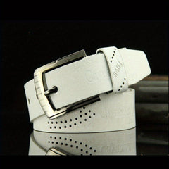 Men's Casual English Belt Youth Street Motorcycle Punk Belt