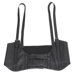 Women Wide Elastic Waist Belt Corset Suspender Harness