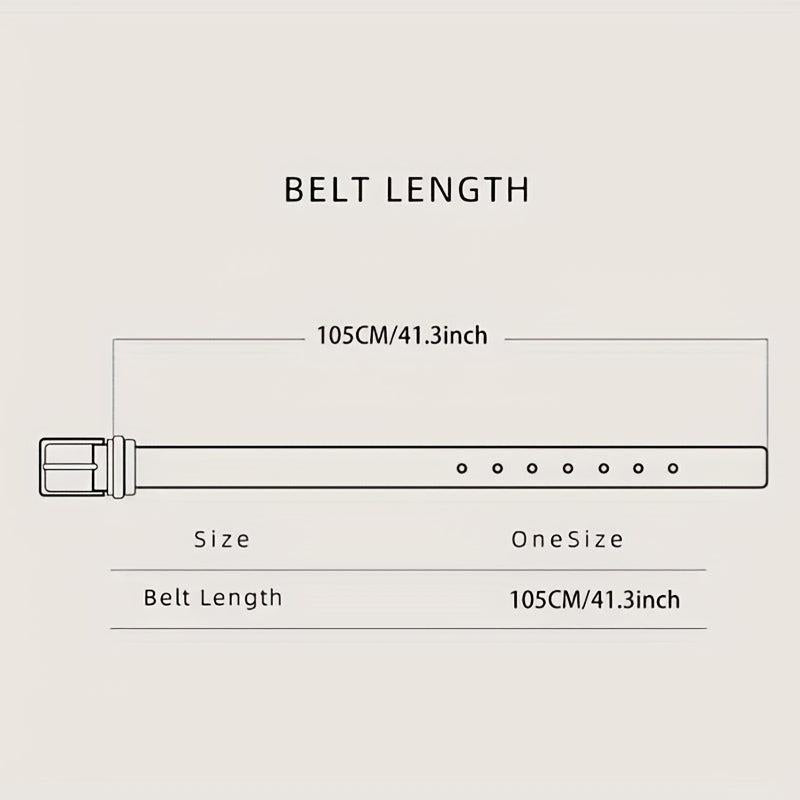 Bullet Rivet Punk Belt Y2K PU Leather Belt Unisex