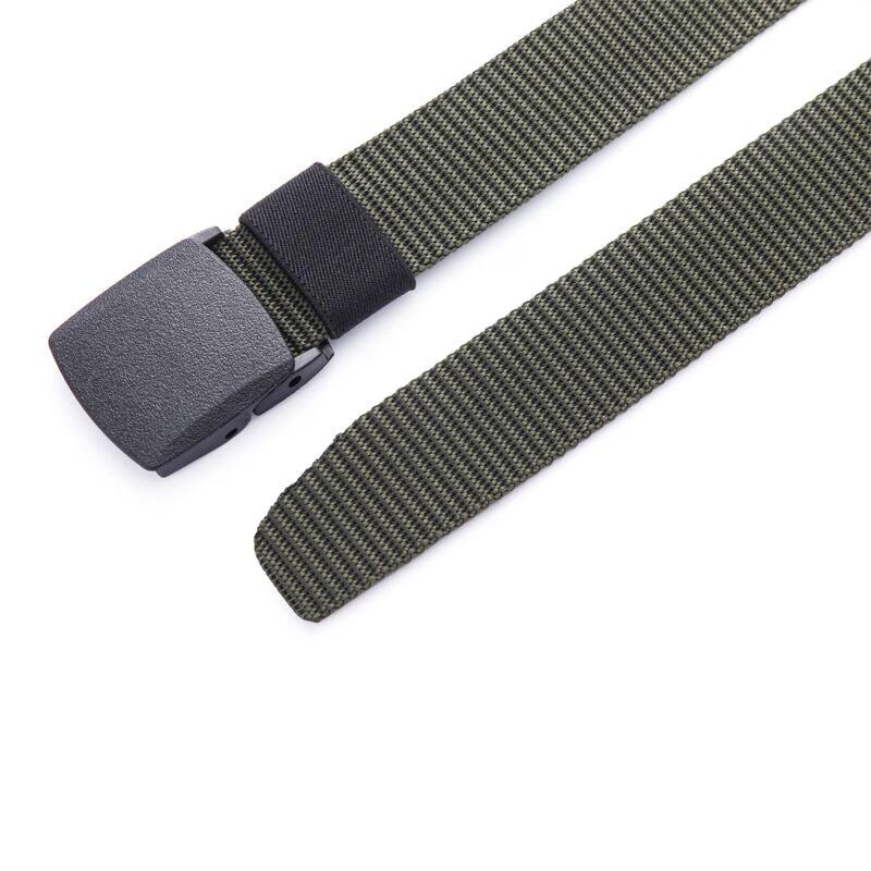 Men's Nylon Canvas Belt 1.5inch Plastic Buckle Military Tactical Belt