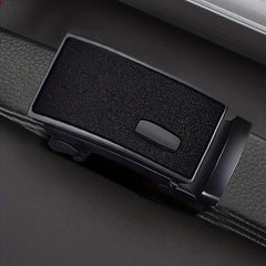 Men's PU Leather Automatic Buckle Belt