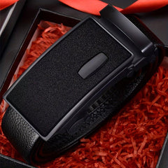 Men's PU Leather Automatic Buckle Belt