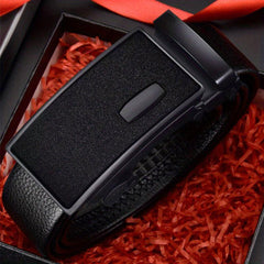 Men's PU Leather Automatic Buckle Belt