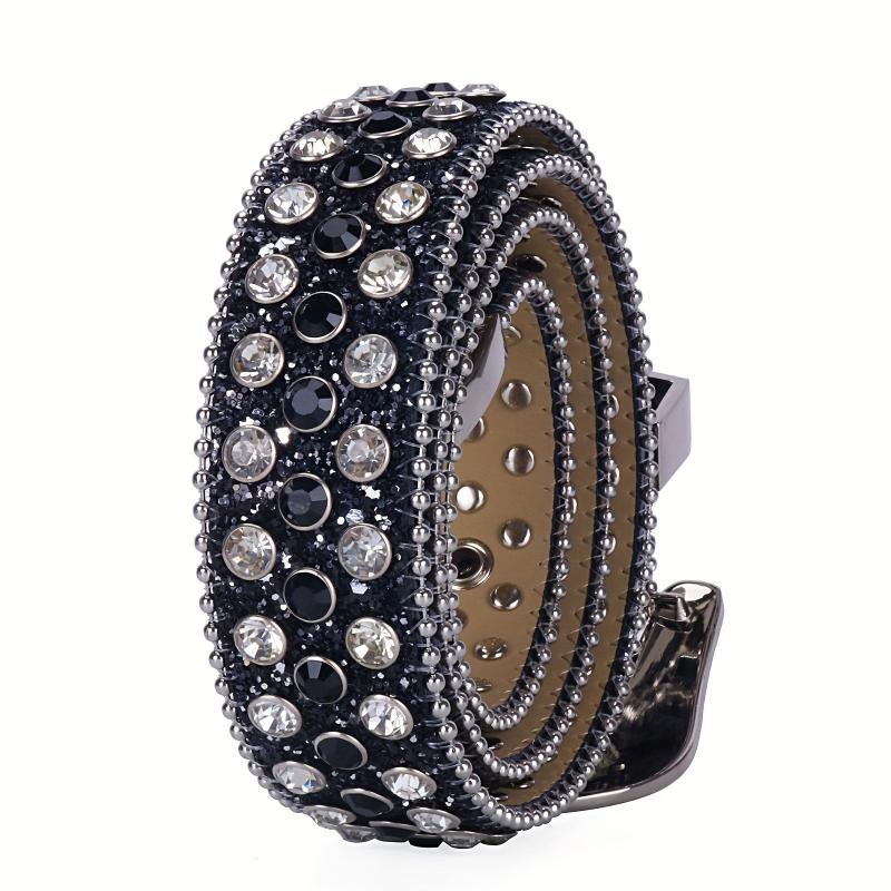  Rhinestone Belt Western Cowgirl Bling Studded Belt