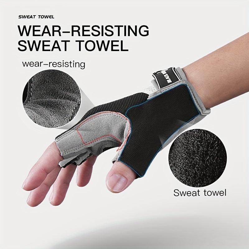 Shockproof GEL Pad Cycling Gloves Half Finger Sport Resistance