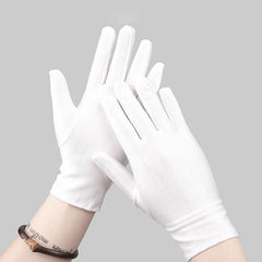 Ice Silk Spandex Driving Gloves Elastic Pair