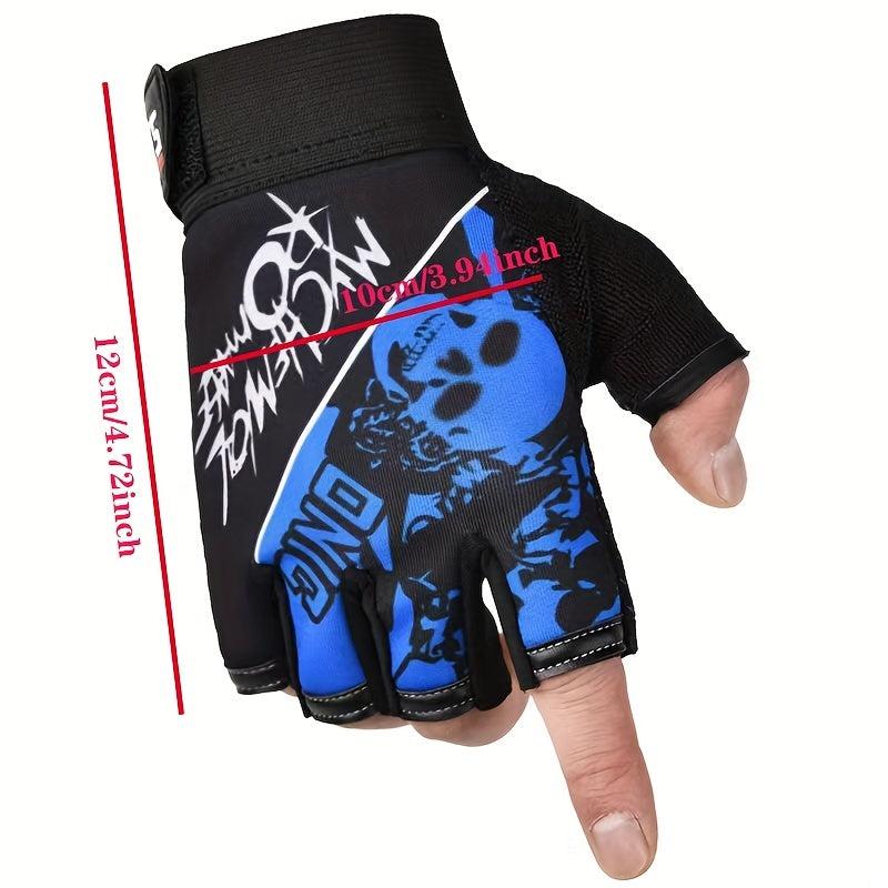 Sunscreen Non-slip Half Finger Cycling Gloves