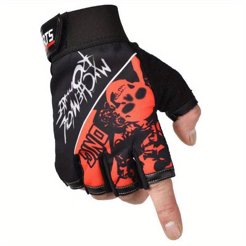 Sunscreen Non-slip Half Finger Cycling Gloves