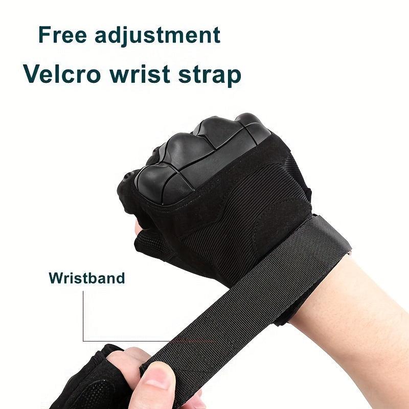 Half Finger Tactical Gloves Outdoor Men's Military Gloves Hiking Motorcycle