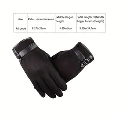 Men's Anti-Cold Warm Gloves for Cycling in Autumn & Winter