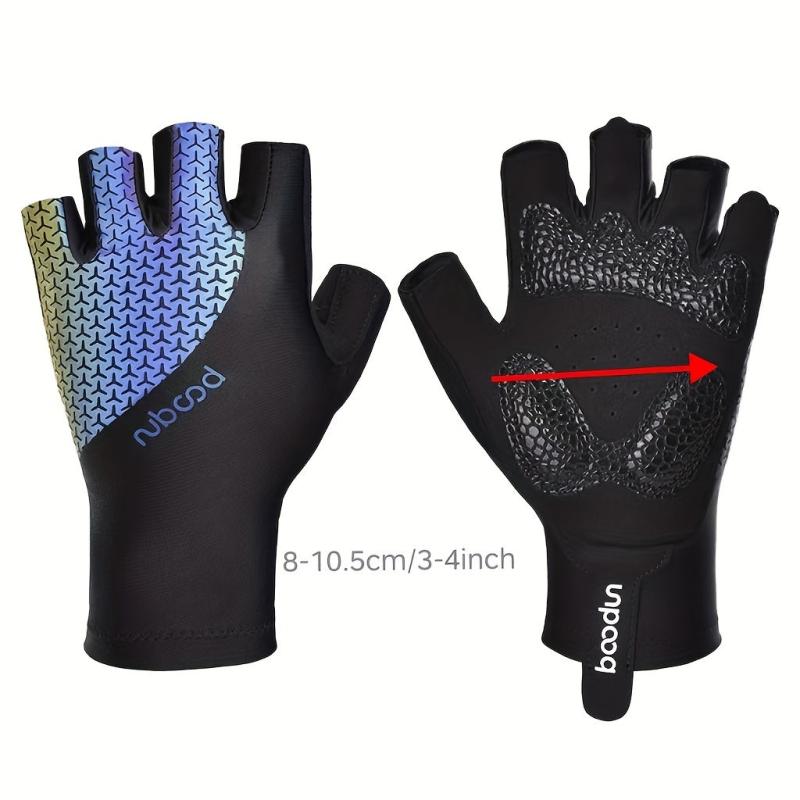Colorful Outdoor Half Finger Cycling Gloves