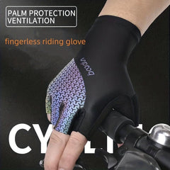 Colorful Outdoor Half Finger Cycling Gloves