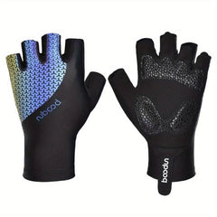 Colorful Outdoor Half Finger Cycling Gloves