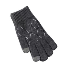 Men's Wool Touch Screen Gloves Cold Proof Warm Thickened