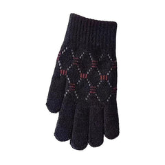 Men's Wool Touch Screen Gloves Cold Proof Warm Thickened