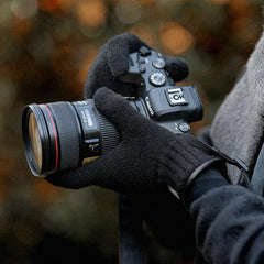 High Elastic Knitting Running Gloves for Autumn and Winter