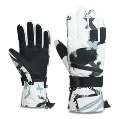 Winter Ski Gloves Waterproof Warm Touch Screen Cycling Gloves