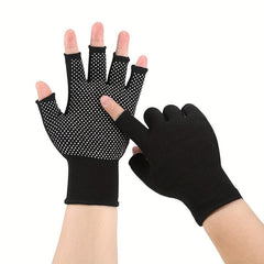 Anti Slip Breathable Five Finger Gloves for Cycling and Driving