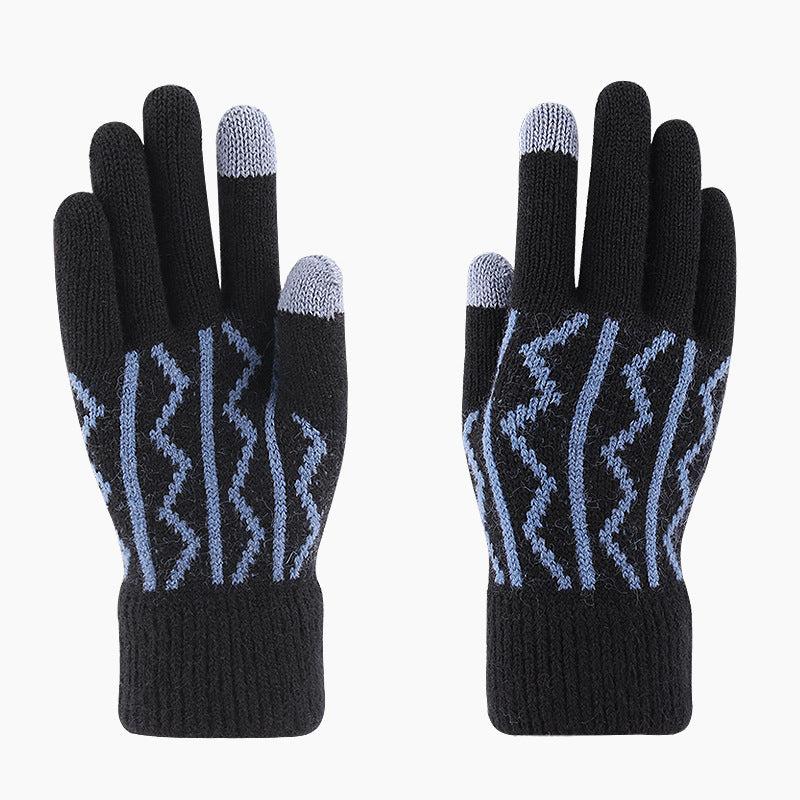 Winter Touchscreen Knit Gloves for Men