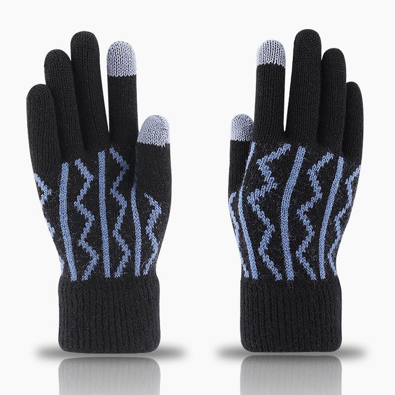 Winter Touchscreen Knit Gloves for Men