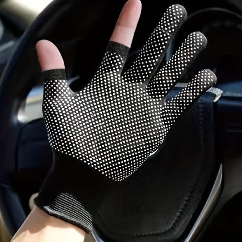 Anti Slip Breathable Two Finger Gloves for Outdoor Activities