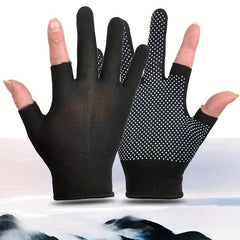 Anti Slip Breathable Two Finger Gloves for Outdoor Activities
