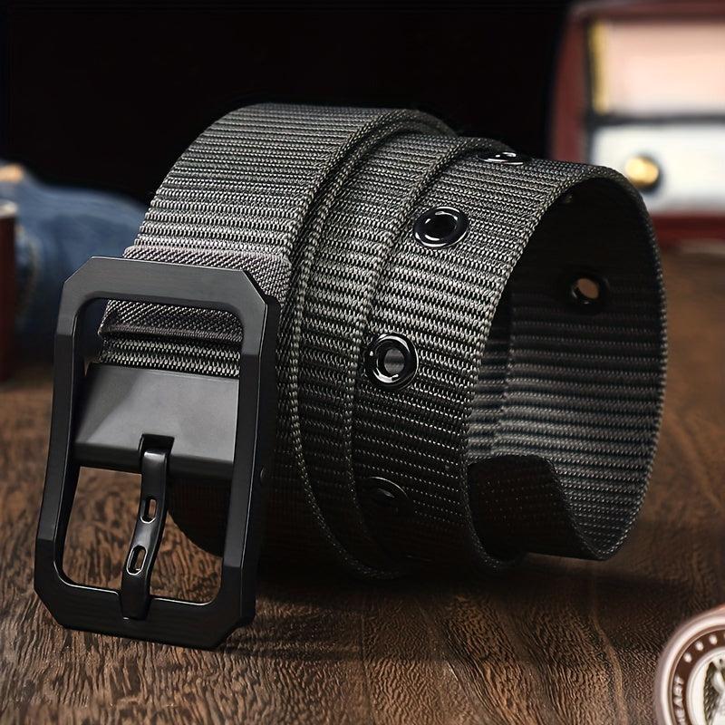 Adjustable Cut Pin Buckle Leather Belt All match Casual Jeans Belt