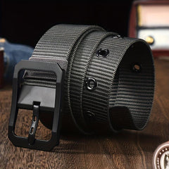 Adjustable Cut Pin Buckle Leather Belt All match Casual Jeans Belt
