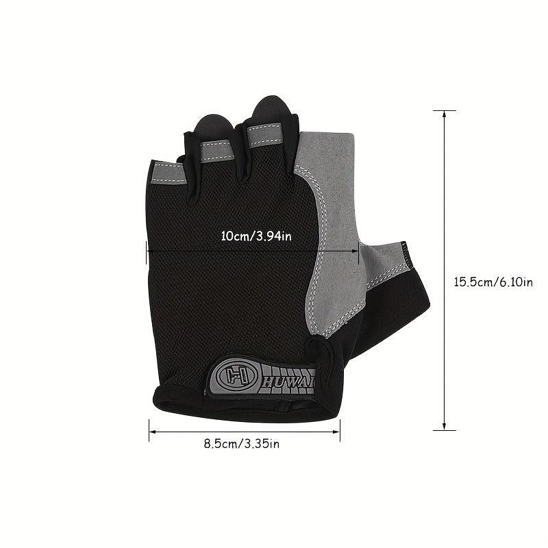 Riding Gloves Mountain Bike Gloves Breathable Shock Absorbing 5mm Padding
