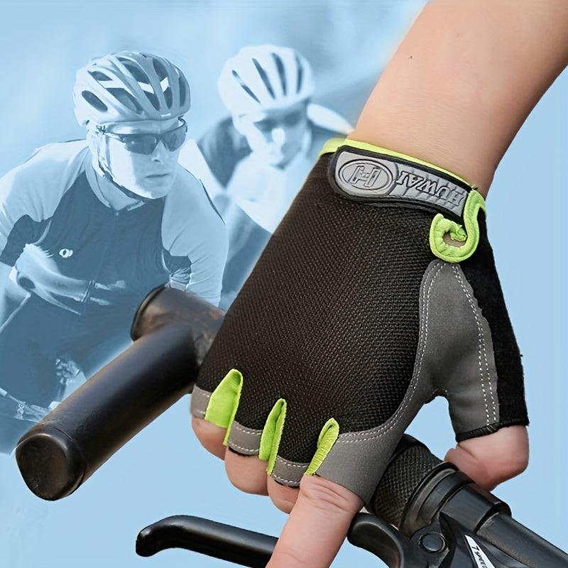 Riding Gloves Mountain Bike Gloves Breathable Shock Absorbing 5mm Padding