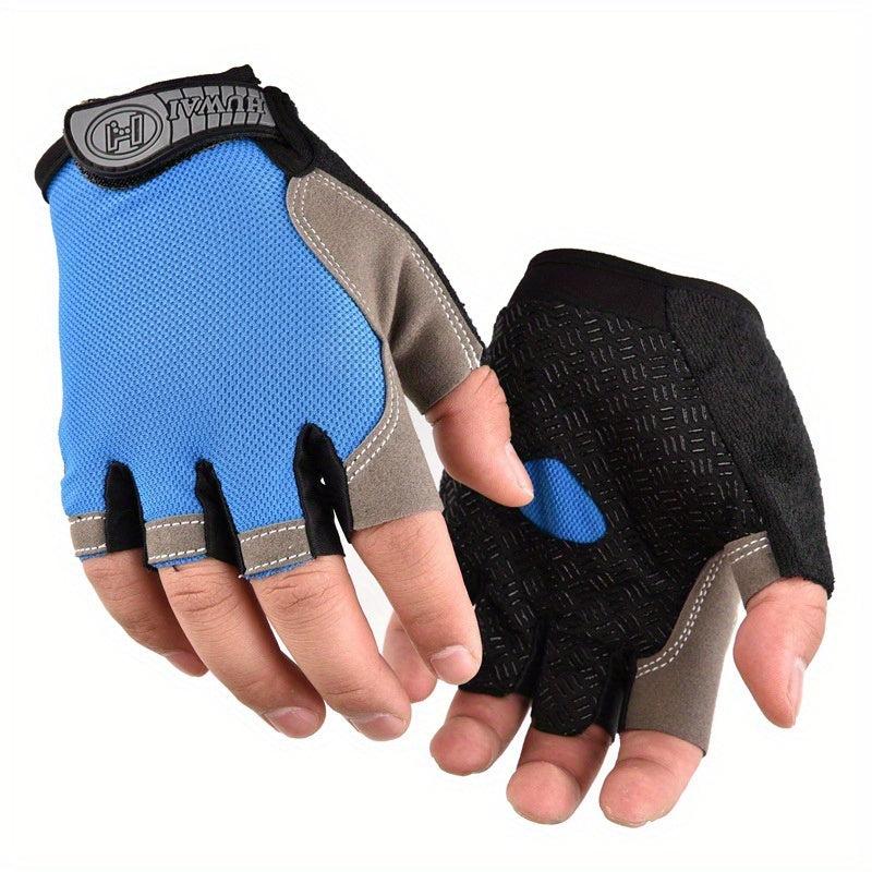 Riding Gloves Mountain Bike Gloves Breathable Shock Absorbing 5mm Padding
