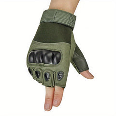 Half Finger Tactical Gloves for Men, Military Hiking Cycling Sports Gloves