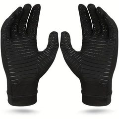Copper Fiber Full Finger Health Care Gloves
