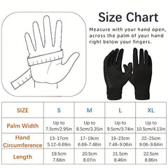 Copper Fiber Full Finger Health Care Gloves