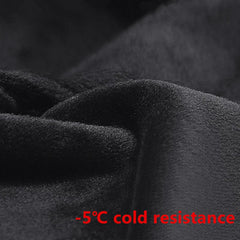 Warm Thermal Fleece Leather Gloves Windproof Waterproof Ski Snow Touch Gloves