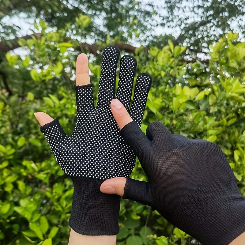 Anti Slip Two Finger Gloves for Cycling and Fishing