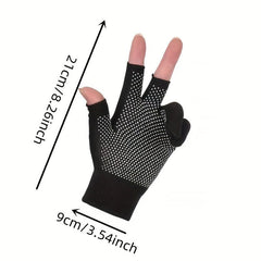 Anti Slip Breathable Three Finger Gloves for Outdoor Activities