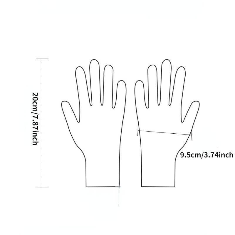 Men's Winter Double Layer Knitted Riding Gloves
