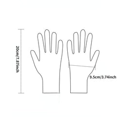 Men's Winter Double Layer Knitted Riding Gloves