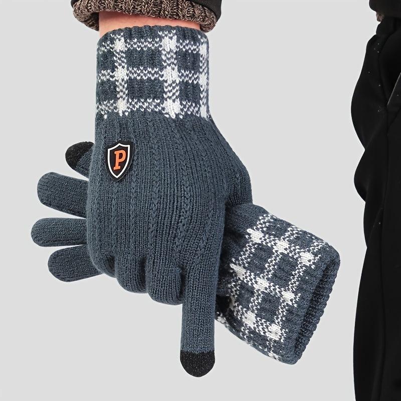 Touch Screen Plus Fleece Warm Gloves Mittens
