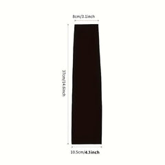 Men's Ice Silk Arm Sleeves Sun Protection Gloves
