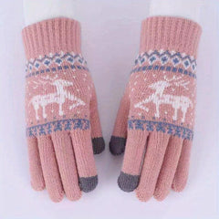 Winter Warm Touch Screen Cycling Knitted Gloves