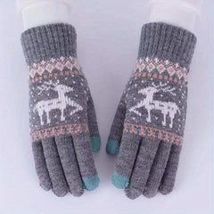 Winter Warm Touch Screen Cycling Knitted Gloves